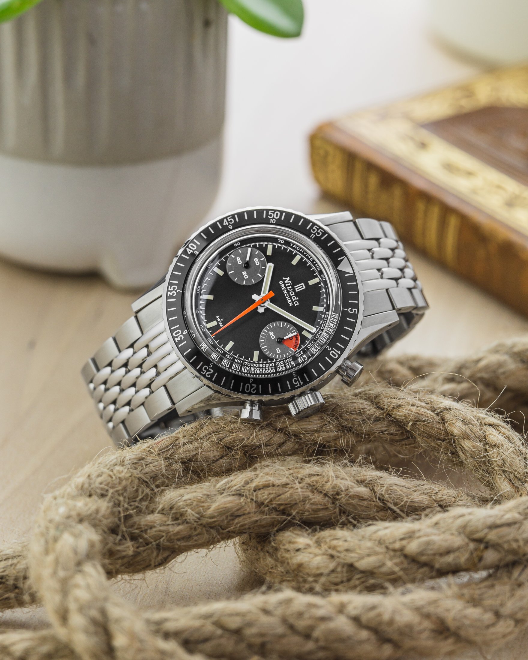 Nivada Grenchen Chronomaster Aviator Sea Diver