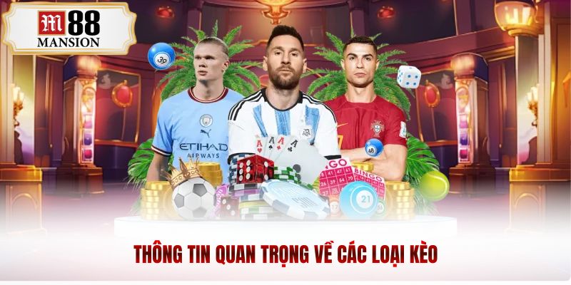 Thông tin quan trọng về các loại kèo